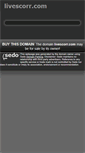 Mobile Screenshot of livescorr.com